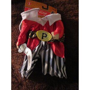 New Spooky Village Pirate Pet Dog Halloween Costume - Size S Small